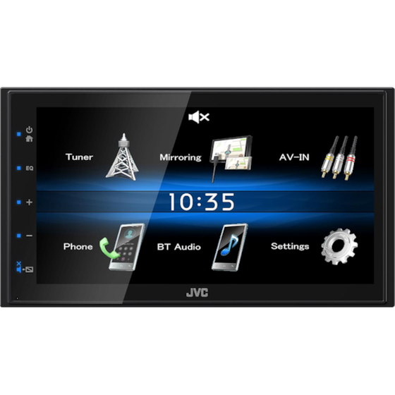 JVC KW-M25BT Ηχοσύστημα Αυτοκινήτου Universal 2DIN 6.8" - Μαύρο image 0