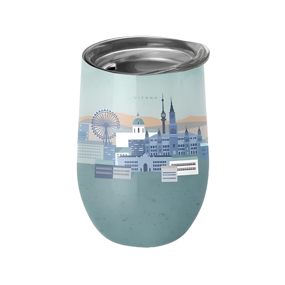 Κούπα Chic Mic Vienna Bioloco Office από Aνοξείδωτο Ατσάλι 420 ml - Πολύχρωμο image 0