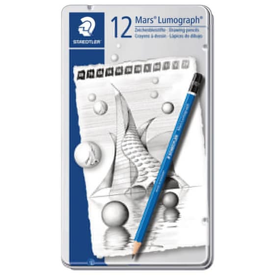 STAEDTLER Mars Lumograph Σετ Μολύβια (12 Τεμάχια) image 2