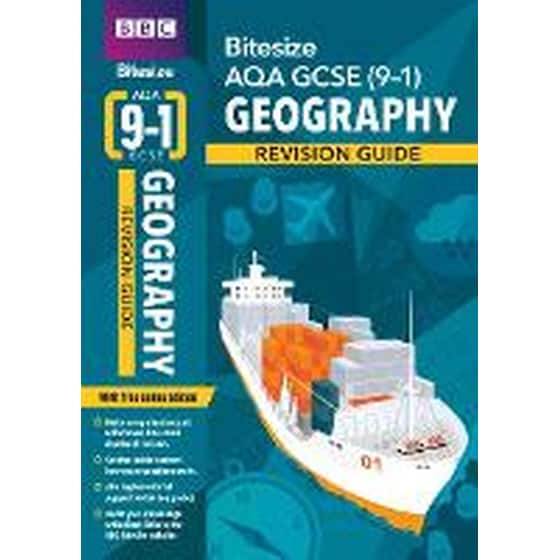 BBC Bitesize AQA GCSE (9-1) Geography Revision Guide inc online edition - 2023 and 2024 exams image 0