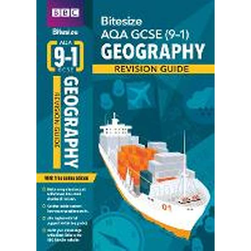 BBC Bitesize AQA GCSE (9-1) Geography Revision Guide inc online edition - 2023 and 2024 exams