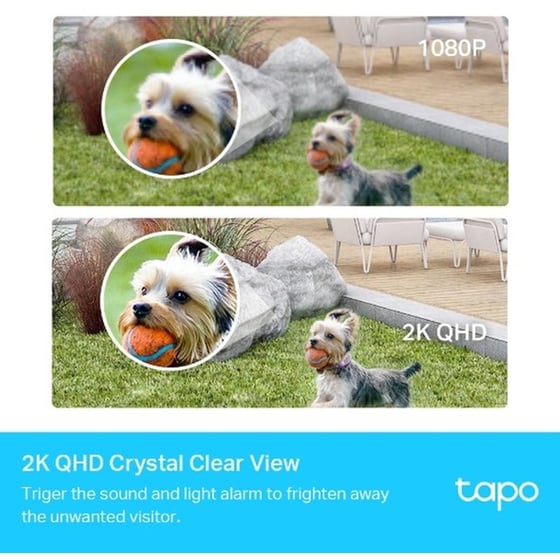 Ασύρματη IP Camera TP-Link Tapo C420S1 2K Bullet / Box Αδιάβροχη με WiFi image 3