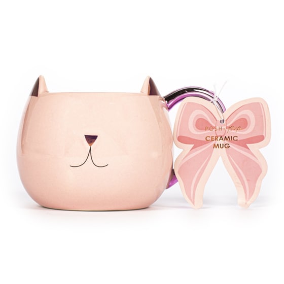 Κούπα Posh+Pop Κεραμική Rose Gold Cat image 3