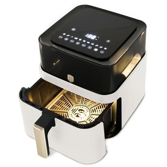 BERLINGER HAUS BH-9749 με Αποσπώμενο Κάδο 1650 W 7.2 L Μπεζ/Μαύρο Φριτέζα Αέρος image 3