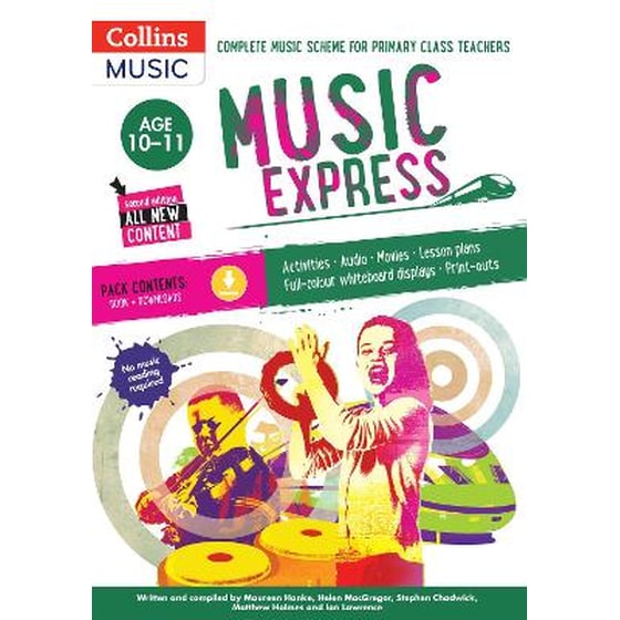 Music Express: Age 10-11 (Book + Download) image 0