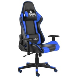 Καρέκλα Gaming Γραφείου VidaXL 20490 από Τεχνητό Δέρμα - Μπλε