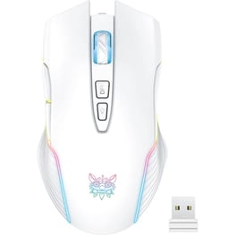 Onikuma CW905W  Gaming Ασύρματo Ποντίκι RGB - Λευκό