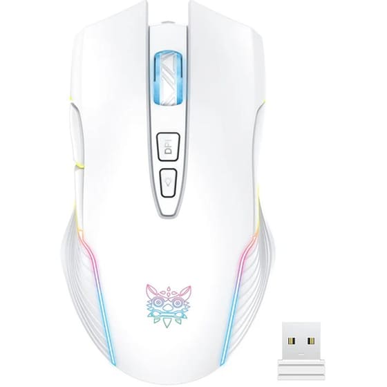 Onikuma CW905W  Gaming Ασύρματo Ποντίκι RGB - Λευκό image 0