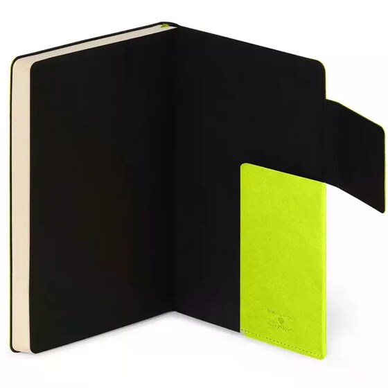 Σημειωματάριο Legami Ριγέ Medium Chartreuse image 6