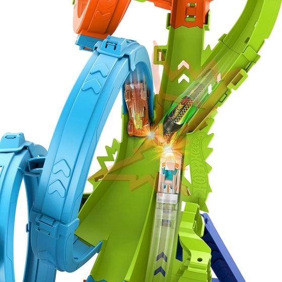 Hot Wheels Action Πίστα Συγκρούσεων 4-Loop Crash-Out (HXR70) image 4