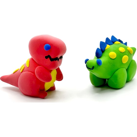 Πηλός Ooly Creatibles Mini Air Dry Clay Kit - Dino BFFs image 3