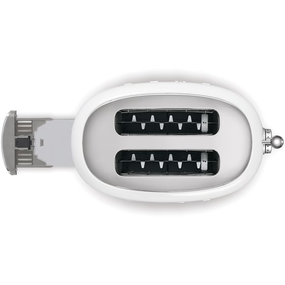 SΜΕG TSF01WHEU 2 Θέσεων 950W Λευκό Φρυγανιέρα image 3