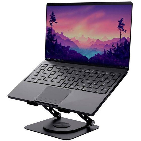 Πτυσσόμενη Βάση Laptop Trust Zeff 16'' - Μαύρο image 3