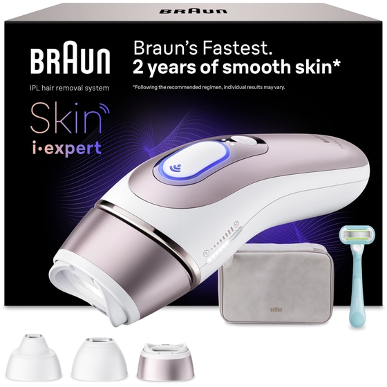 Αποτριχωτική ΜηχανήBRAUN SERIES 7 PL7321 IPL Λευκό-Ροζ image 3