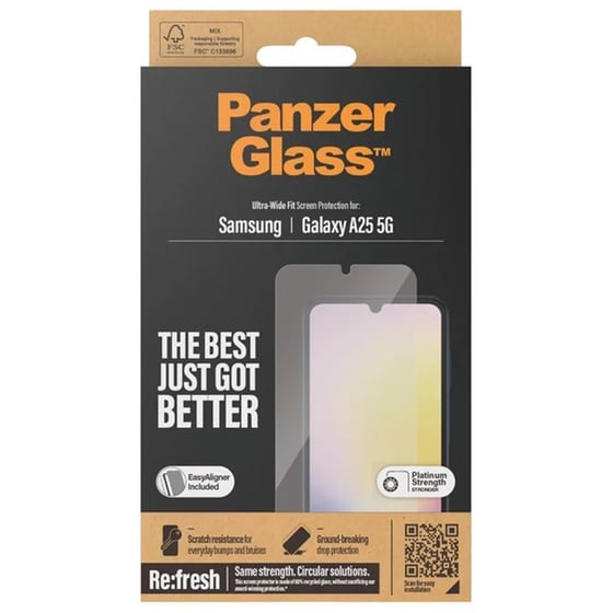 Προστατευτικό οθόνης Samsung Galaxy A25 - PanzerGlass Screen Protector image 1