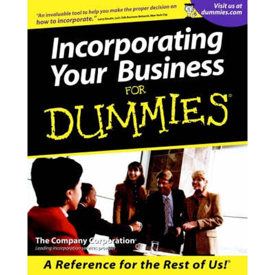 Incorporating Your Business For Dummies image 0