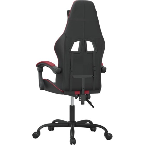 Καρέκλα Gaming VIDAXL 349526 από Τεχνητό Δέρμα - Μαύρο image 3