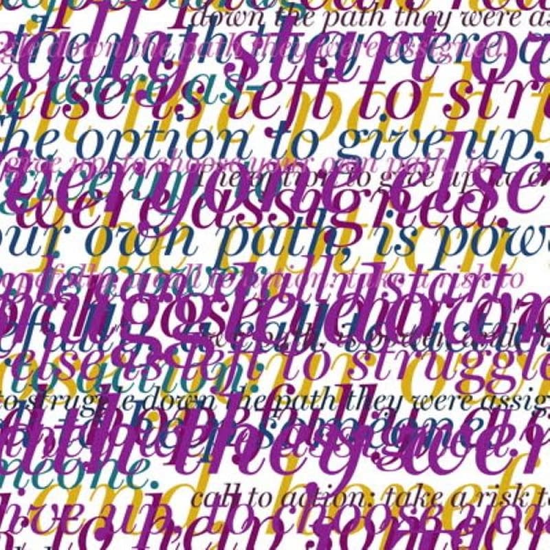 (Black) Imagine Giving Up