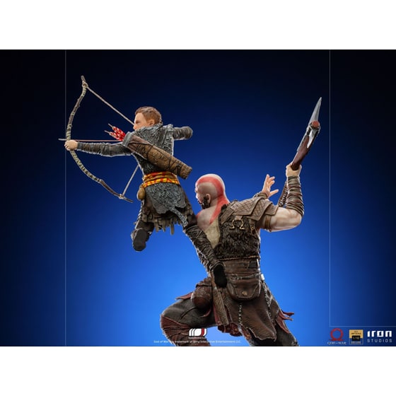 Συλλεκτική Φιγούρα Iron Studios BDS: God of War - Kratos and Atreus Art Scale Statue (1/10) (SOGAME49221-10) image 7