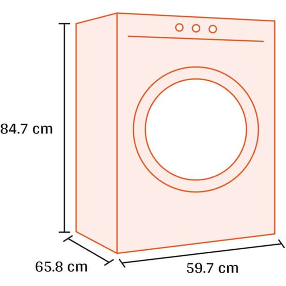 ELECTROLUX EW6F2492E 9 kg 1.400 Στροφές Λευκό Πλυντήριο Ρούχων image 2