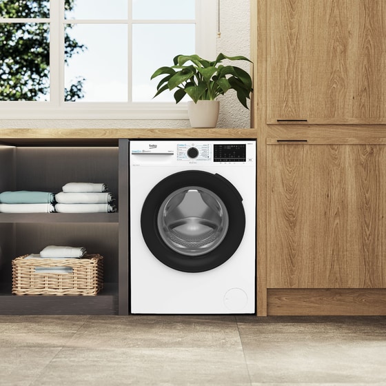 BEKO BM5WFU610415W 10 kg 1.400 Στροφές με WiFi Λευκό Πλυντήριο Ρούχων image 5