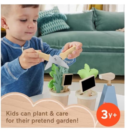 Fisher Price Ξύλινο σετ Κηπουρικής image 3