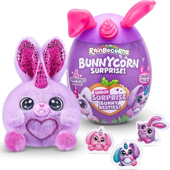 Λούτρινο Gama Brands Αυγό Rainbocorns Bunnycorn (6 Σχέδια) image 1