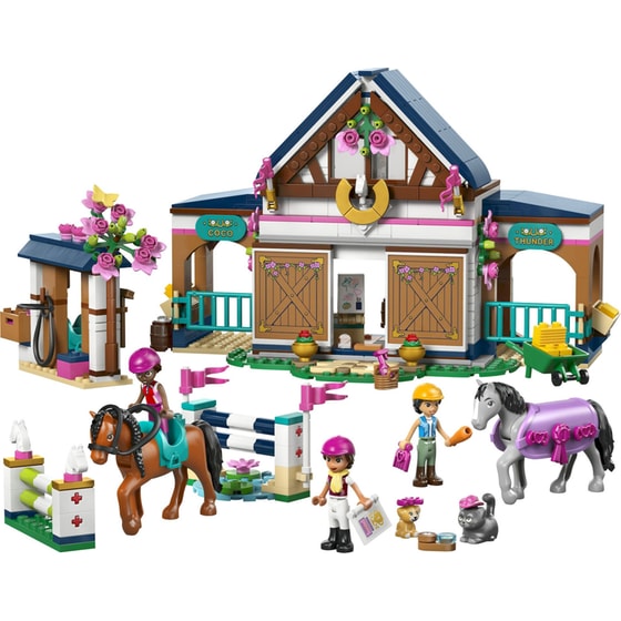 LEGO® Friends Στάβλος Αλόγων και Σχολή Ιππασίας (42688) image 5
