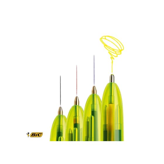 Bic Στυλό 4χρωματων Fluo 933948 image 2