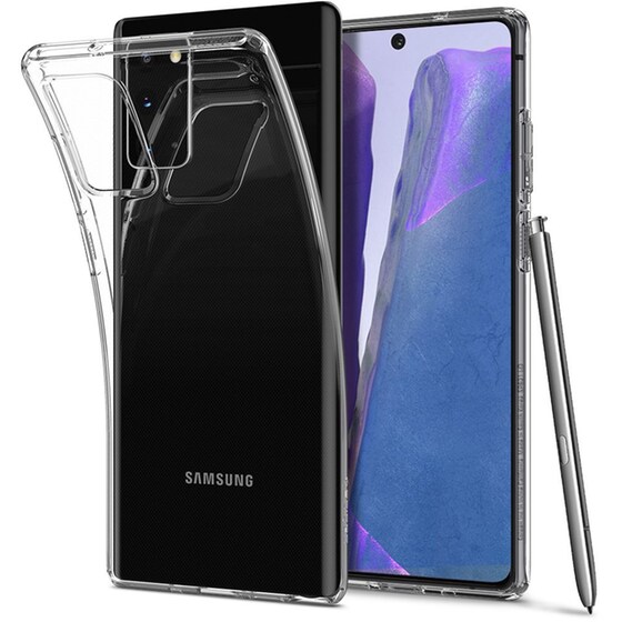 Θήκη Samsung Galaxy Note 20 - Spigen Liquid Crystal - Crystal Clear image 2