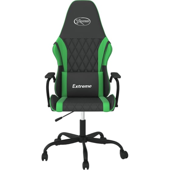 Καρέκλα Gaming VIDAXL 345536 από Τεχνητό Δέρμα - Μαύρη image 1