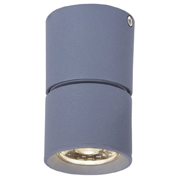 Σποτ Μονόφωτο Led Aca Pluto Ra33leds6gy Μεταλλικό - Γκρι image 2