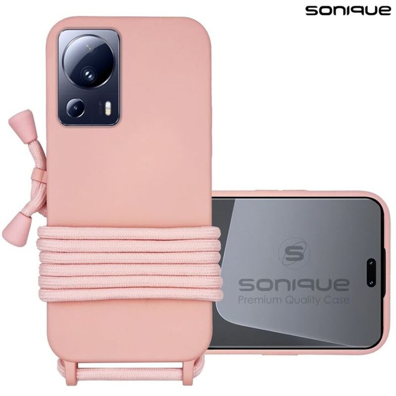 Θήκη Xiaomi Xiaomi 13 Lite - Sonique Με Κορδόνι Carryhang - Ροζ SONIQUE