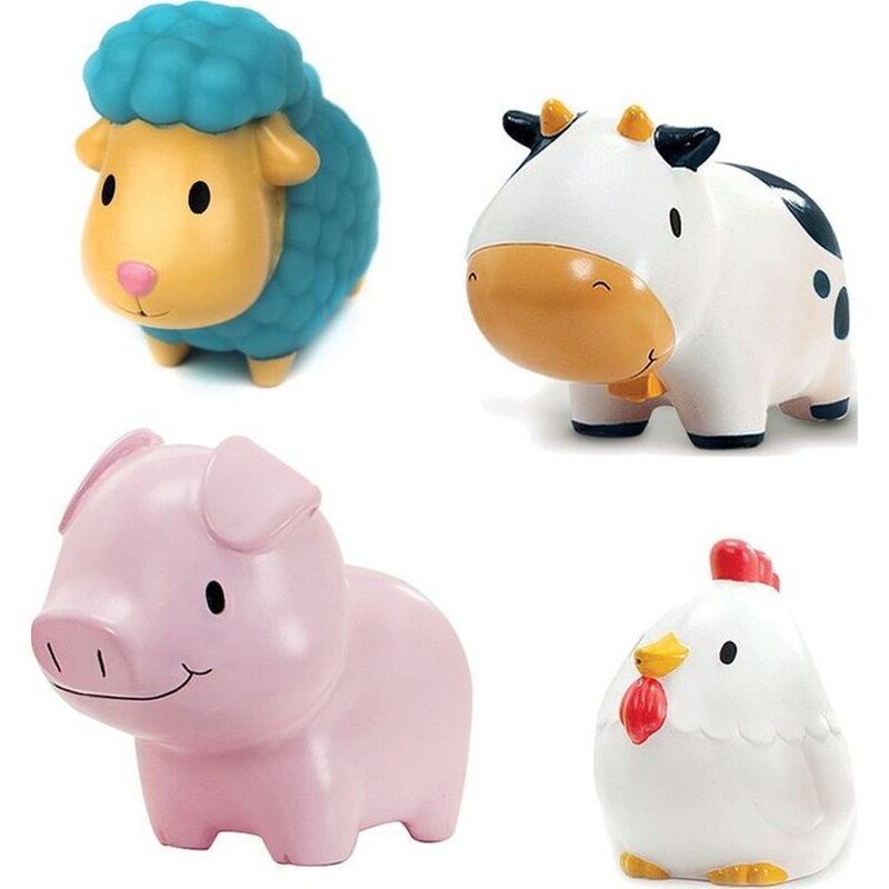 MUNCHKIN Παιχνίδια Μπάνιου Munchkin Barnyard Friends - 4 τμχ