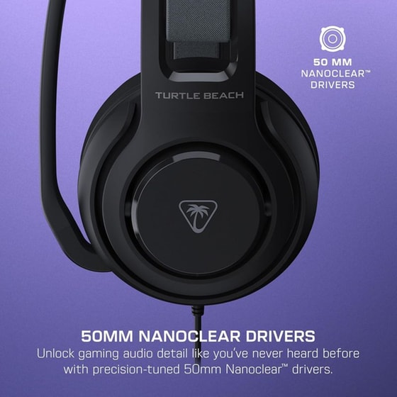 Turtle Beach Atlas 200 Gaming Ενσύρματα Ακουστικά Jack 3.5mm - Μαύρο image 2