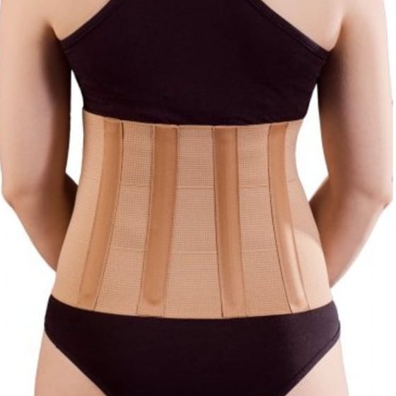 Ζώνη Μέσης Alfacare Deseze 20cm Ac-1062 Ελαστική Small - Μπεζ image 1