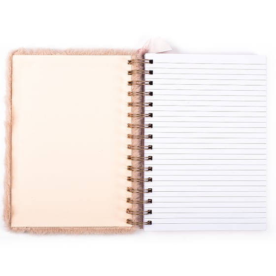 Σημειωματάριο Tri-Coastal Ριγέ Ροζ image 1