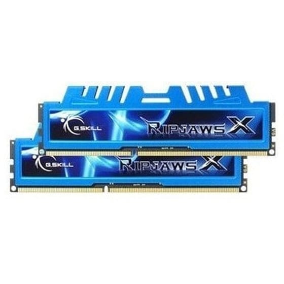 Gskill Ripjawsx 16gb (2x8gb) 1600mhz Ddr3 C9, Blue (f3-1600c9d-16gxm) image 0