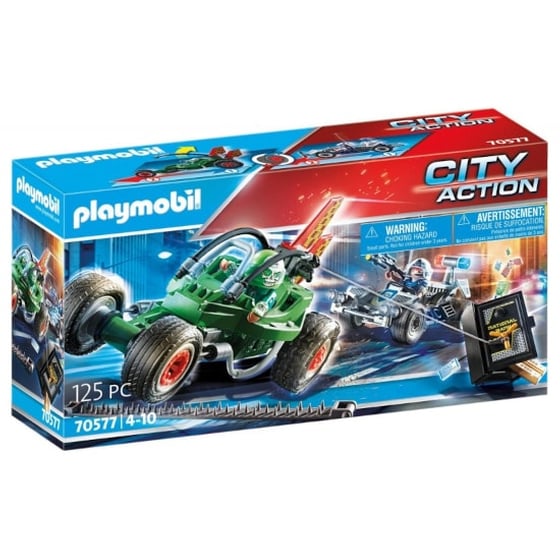 PLAYMOBIL® City Action Αστυνομική Καταδίωξη Go-Kart (70577) image 0