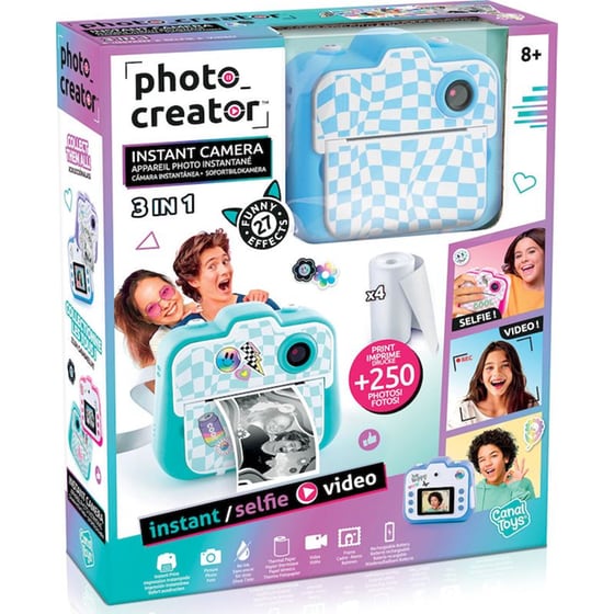 Photo Creator Φωτογραφική Μηχανή Instant Camera 12MP 4 Σχέδια - Τυχαία Επιλογή Σχεδίου image 4