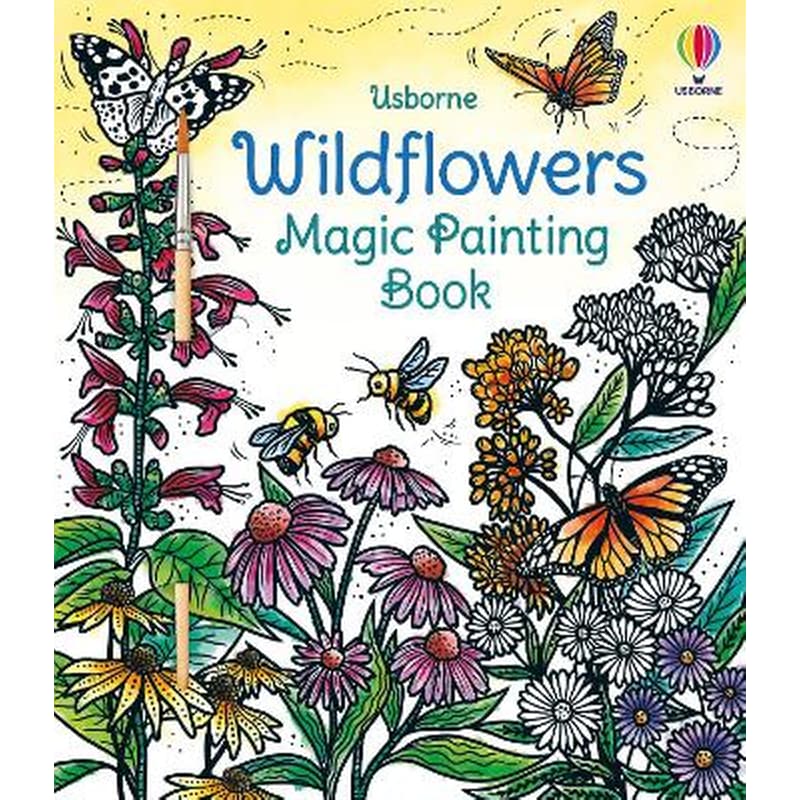 Wildflowers Magic Painting Book