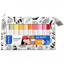Μαρκαδόροι Σχεδίου Pilot Paint Pintor Warm Colours (10 τεμάχια)