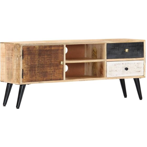 Έπιπλο Τηλεόρασης VidaXL Ξύλινο 115x30x47cm - Πολύχρωμο image 11
