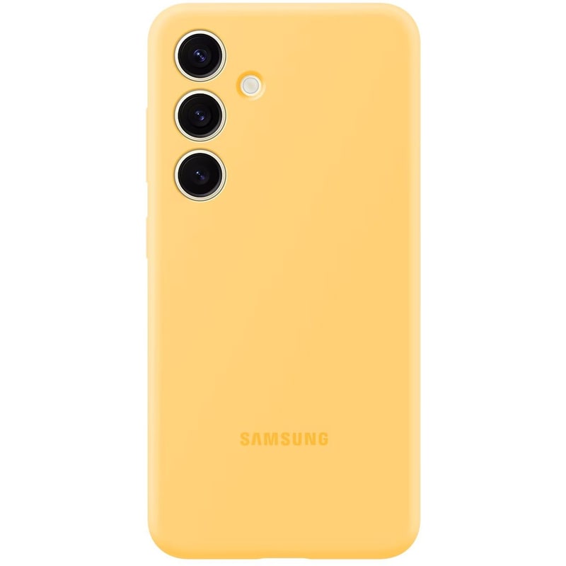 Θήκη Samsung Galaxy S24 - Samsung Silicone Case - Yellow