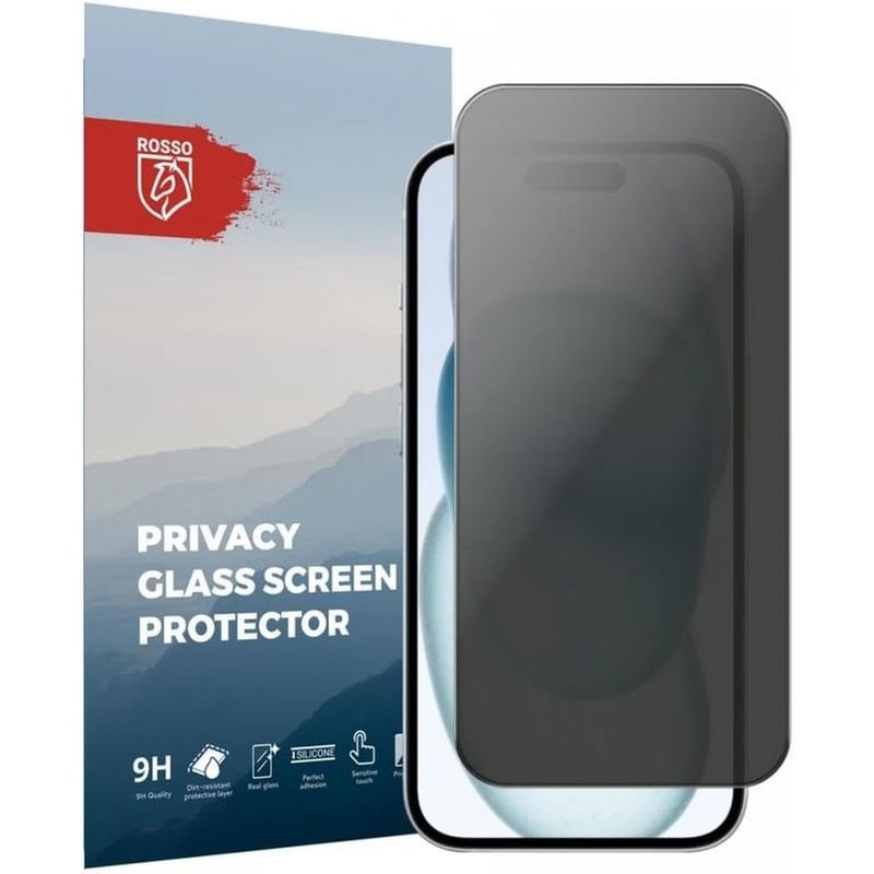 Προστατευτικό οθόνης Apple iPhone 15 - Rosso Tempered Glass Privacy Screen Protector 9H