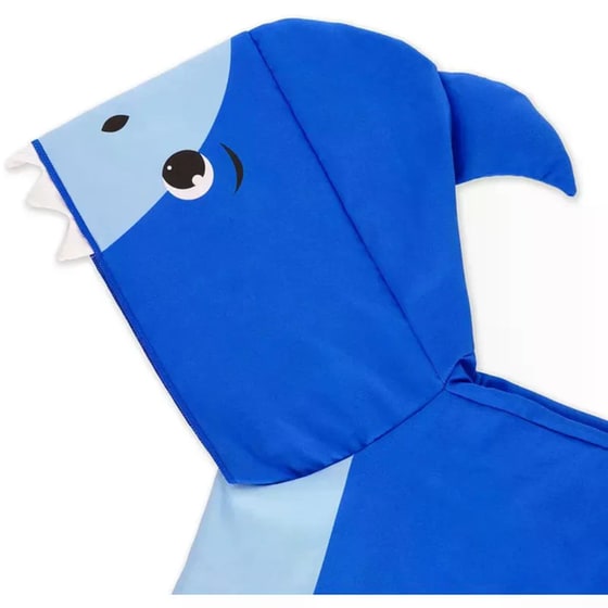 Παιδική Πετσέτα Θαλάσσης Legami Poncho Shark 92 x 60 cm image 2