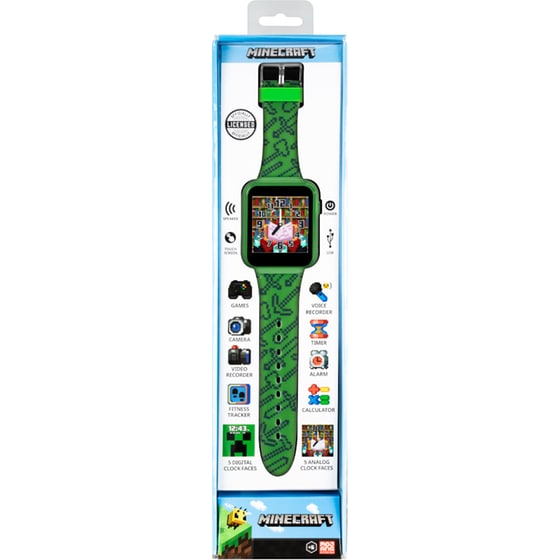 Smartwatch Disney Minecraft Creeper 40mm - Πράσινο image 5