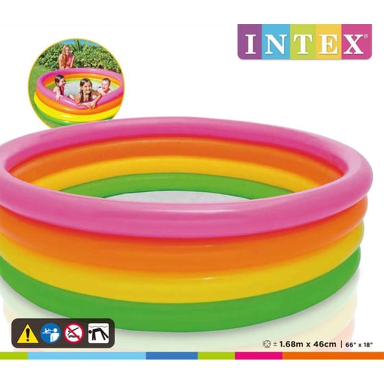 Φουσκωτή Παιδική Πισίνα Intex Sunset 780 Lt image 2
