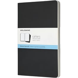 Σημειωματάριο Moleskine με Τελείες Μαύρο Pocket (3 Τεμάχια)