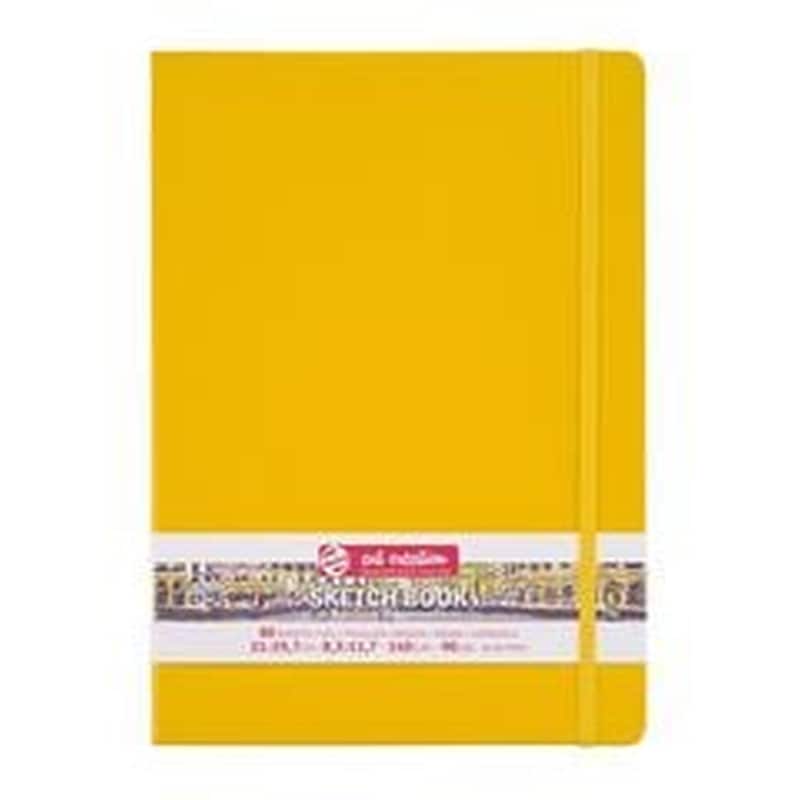 Talens Sketch Book Κίτρινο 80φυλ. 21x30εκ. 140 Γρ.